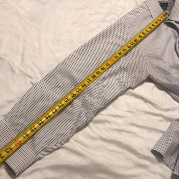 Jos. A. Bank Stays Cool 15 1/2-35 100% Cotton Vintage made in Hong Kong - Picture 5 of 7